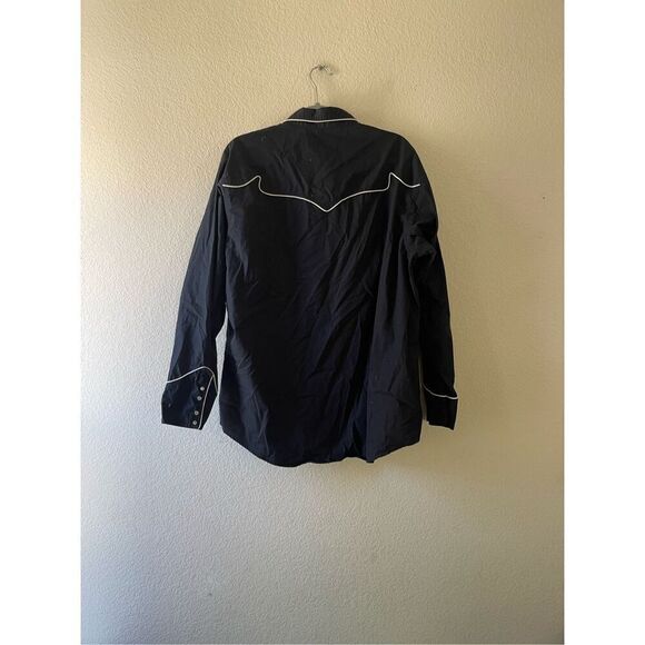 Express‎ riders vintage embroidered western piping button down shirt xl - Picture 2 of 5